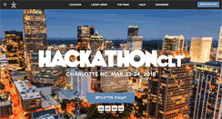 Desktop Screenshot of hackathonclt.org